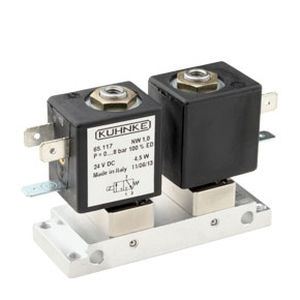 Válvula para el sector médico - 65.117 - Kendrion Kuhnke Automation - con solenoides