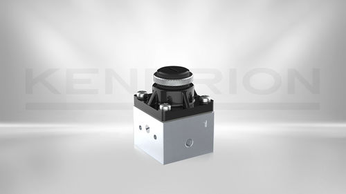 Regulador de presión de oxígeno - 48.200.00.25.00 - Kendrion Kuhnke Automation - de aire / O2 / flujo ajustable