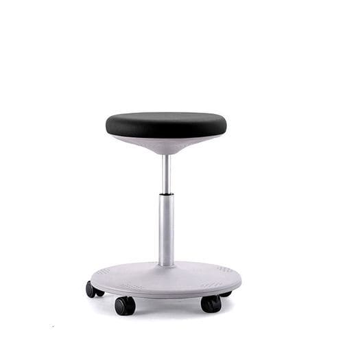 Taburete de laboratorio - Labster 9107 - Bimos - de altura variable / negro / azul