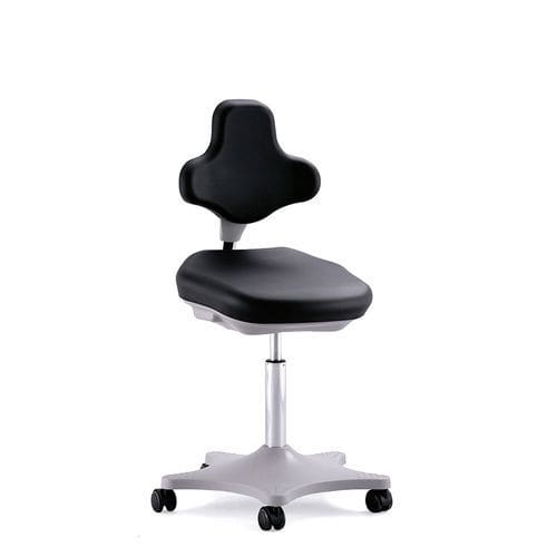 Silla de laboratorio - Labster 9103 - Bimos - con ruedas / de altura variable
