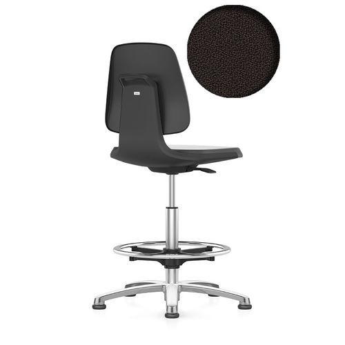 Silla de laboratorio - ESD Labsit 9121E - Bimos - con respaldo alto / neumática