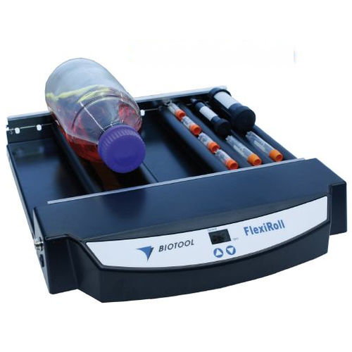 Mezclador de laboratorio de rodillos - FlexiRoll - Biotool Swiss AG - basculante / digital / de muestras de sangre