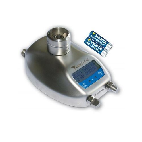 Quemador de Bunsen de laboratorio - LabFlame + - Biotool Swiss AG - de gas / con pantalla gráfica / con batería