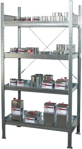 Estantería 4 estantes - 1.46.530 - Düperthal Sicherheitstechnik GmbH & Co. KG - para contenedores