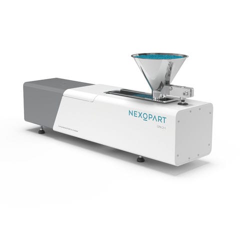 Granulómetro por análisis de imágenes dinámico - CPA 2-1 - NEXOPART GmbH & Co. KG - para la industria farmacéutica / para la industria alimentaria / para evaluaciones medioambientales