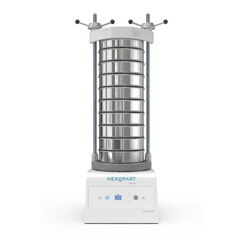 Tamizadora de mesa - NEXOPART GmbH & Co. KG - para preparación de pruebas / para la industria farmacéutica / analógica