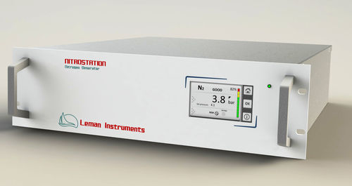 Generador de nitrógeno de alta pureza - NITRO 40R, NITROSTATION 40RC  - Leman Instruments SAS - de laboratorio / de mesa
