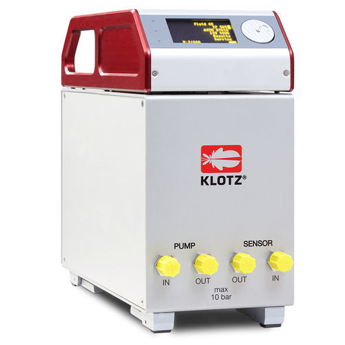 Contador de partículas láser - PCSS fluid lite - Markus Klotz GmbH - para el tratamiento del agua / online / alimentado por batería