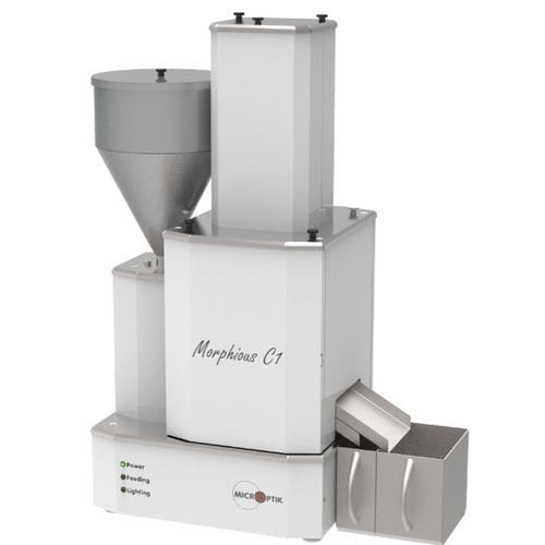 Granulómetro para control de calidad - Morphious™ C1 - Microptik BV - para polvos