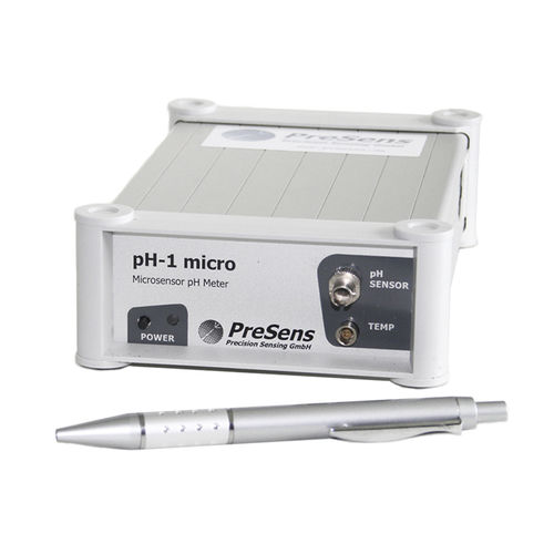 PH-metro de laboratorio - pH-1 micro - PreSens Precision Sensing GmbH - de mesa / con termómetro