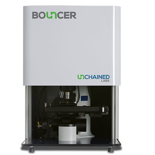 Analizador de laboratorio - Bouncer - Unchained Labs - de espesor / para la industria farmacéutica / de mesa