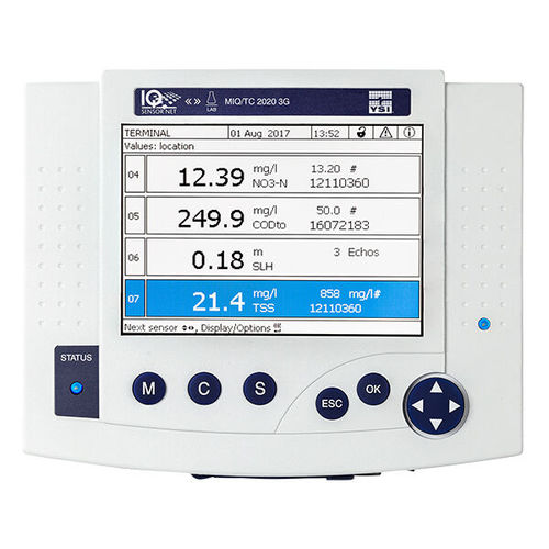 Controlador de pH - IQ SensorNet 2020 3G - YSI Inc. - de oxígeno disuelto / de temperatura / de conformidad