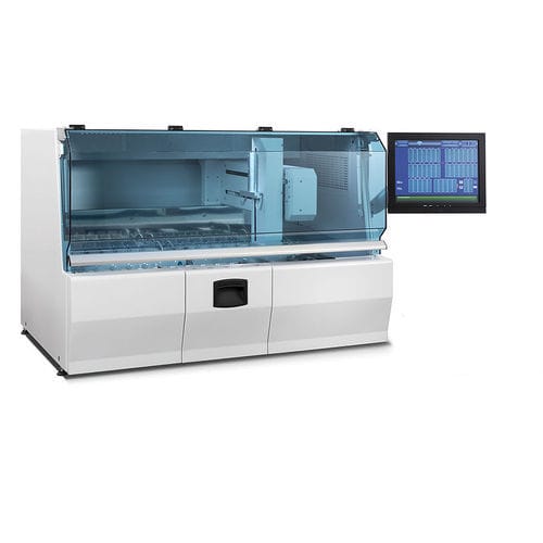 Teñidor de portaobjetos - AUS2   - INTELSINT SRL - automático / para histologia / de laboratorio