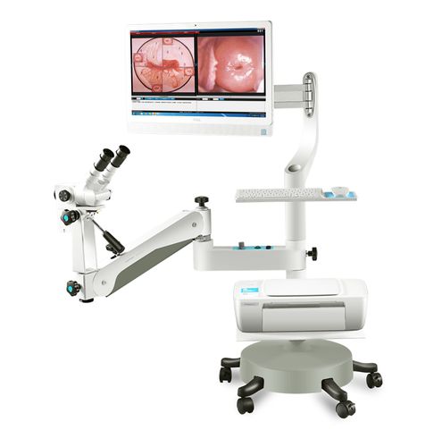 Colposcopio vídeo - KN-2200BⅡ  - Kernel Medical Equipment Co., Ltd - binocular / en carro