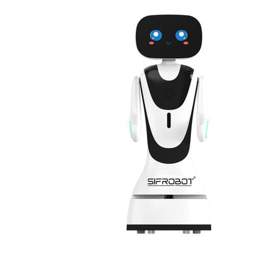 Robot de telepresencia para centro sanitario - SIFROBOT-4.22 - SIFSOF - humanoide