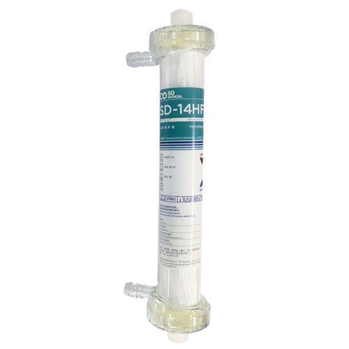 Dializador de polietersulfona - SD-HF - SWS Hemodialysis Care Co., Ltd. - de fibras huecas