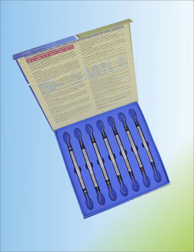 Cureta para odontología - SSI 786-233-11 - Smile Surgical Ireland Limited - de Gracey / doble / apta para autoclave