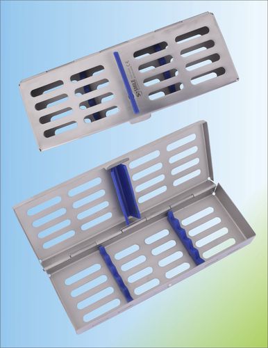 Cassette de esterilización para instrumental dental - SSI 786-4509 - Smile Surgical Ireland Limited - de acero inoxidable / perforado