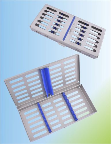 Cassette de esterilización para instrumental dental - SSI 786-4507 - Smile Surgical Ireland Limited - de acero inoxidable / perforado