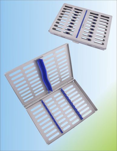Cassette de esterilización para instrumental dental - SSI 786-4508 - Smile Surgical Ireland Limited - de acero inoxidable / perforado