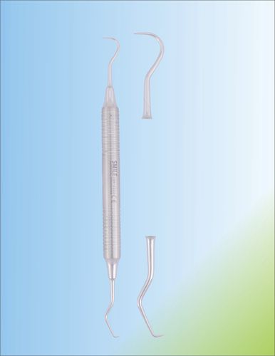 Escarificador dental periodontal - SSI 786-2122 - Smile Surgical Ireland Limited - doble / de acero inoxidable / apto para autoclave