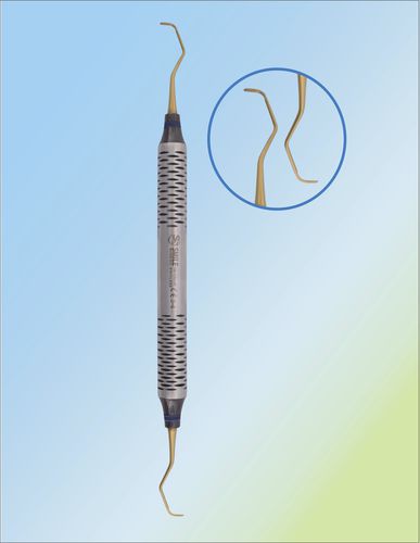 Cureta periodontal - SSI 786-3760-HBT - Smile Surgical Ireland Limited - de Gracey / apta para autoclave / doble