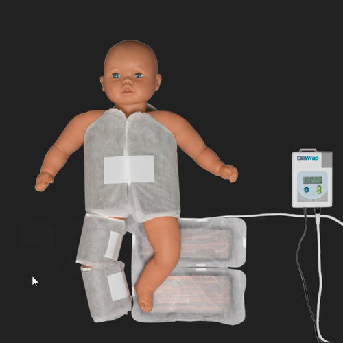 Lámpara de fototerapia neonatal - BiliWrap - Mennen Medical - de tipo manta / de luz azul