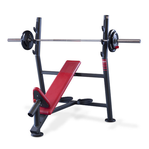 Banco de musculación inclinado - SEC 1SC205 - Panatta - con soporte para mancuernas