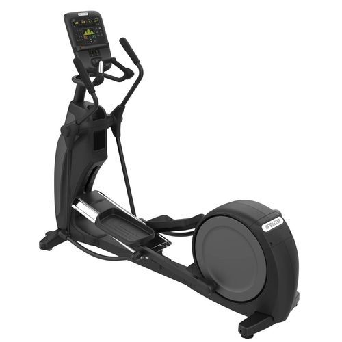 Bicicleta elíptica con inclinación - EFX® 635 - Precor - con baranda