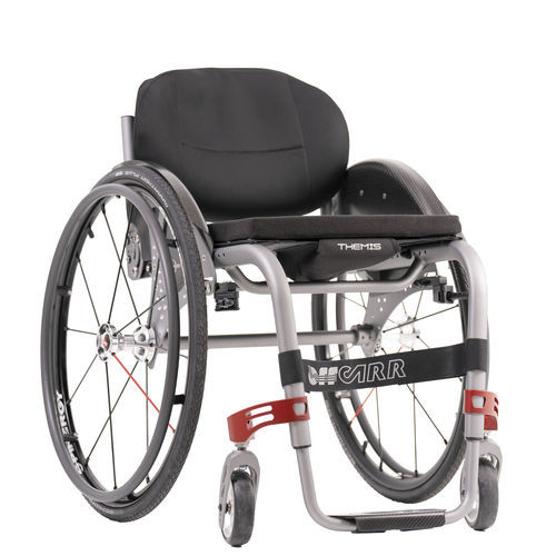 Silla de ruedas activa - THEMIS - Off Carr - de exterior / plegable / marco de fibra de carbono