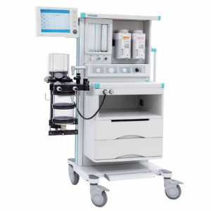 Estación de anestesia pediátrica - Practice 3100 - Dixion Vertrieb Medizinischer Geräte - en carro / con monitorización respiratoria