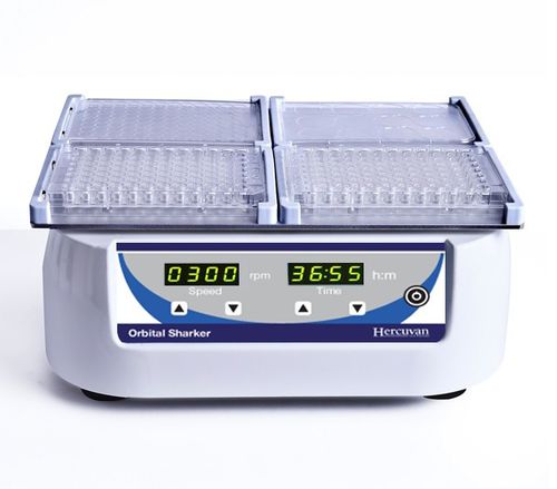 Agitador de laboratorio orbital - TT-1500 - Hercuvan - digital / para PCR / de mesa