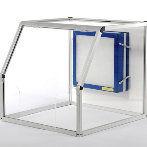 Campana de aspiración química - GP540  - Solotec Scientific - de contención / para pesaje de productos en polvo / de laboratorio