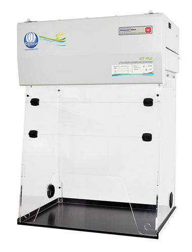 Campana de laboratorio - XIT Plus - Bigneat - para pesaje de productos en polvo / de mesa / de flujo laminar