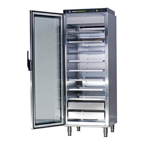 Armario calefactado - GE-2350L - Kanmed - para fluidos / para sala de operaciones / con estante