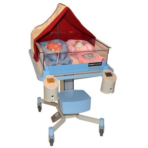 Cuna hospitalaria para gemelos - BB400 - Kanmed - de altura variable