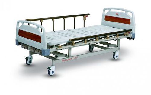 Cama de hospital - ToronCare 1010 - Torontech Group International - manual / de altura regulable / con ruedas