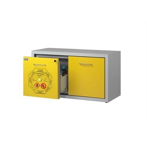 Armario de seguridad - SAFETYBOX® AC 1200/50 CM DD - Labor Security System - para productos inflamables / de laboratorio / 2 cajones