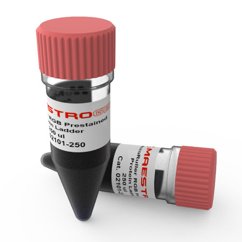 Escalera de proteínas - AccuRuler RGB - Maestrogen - de electroforesis / para biología molecular