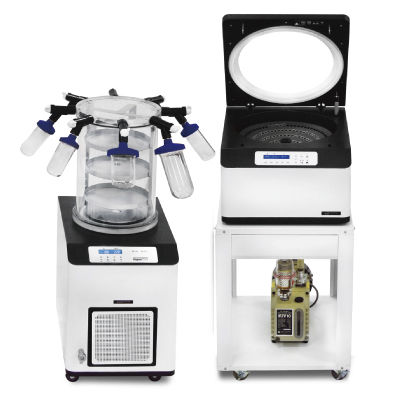 Concentrador de laboratorio - HC4055, HC4110 - GYROZEN - al vacío