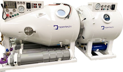 Cabina hiperbárica descompresión - TRCS - Hipertech - con ruedas / 2 plazas