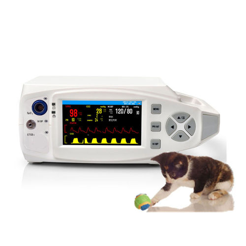 Monitor de paciente compacto - PM-2B VET - Promed Technology - de frecuencia cardíaca / PNI / SpO2
