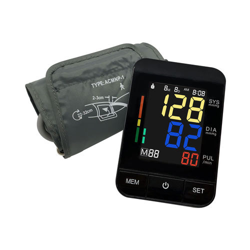 Tensiómetro electrónico automática - BP-11 - Promed Technology - con manguito para adulto / con pantalla táctil / 2 x 90