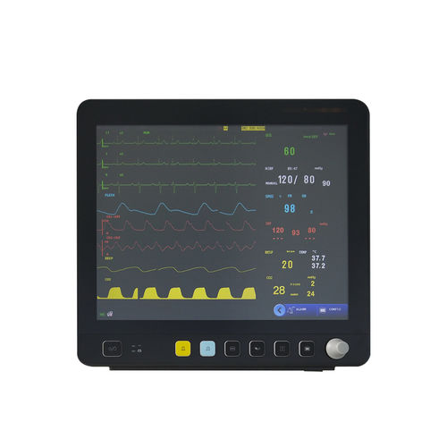 Monitor de paciente portátil - PM-15 Plus - Promed Technology - ECG / RESP / SpO2