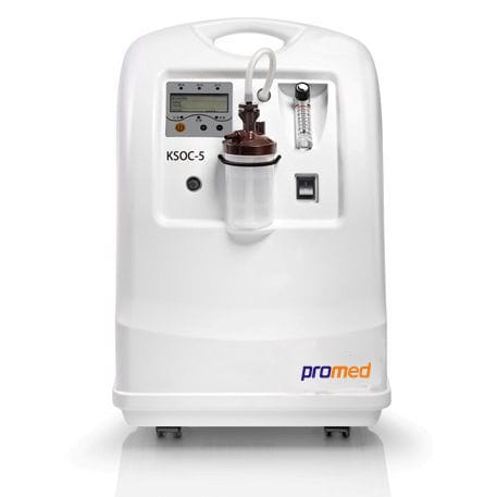 Concentrador de oxígeno médico - KSOC-5 - Promed Technology - para asistencia domiciliaria / móvil / multifuncional