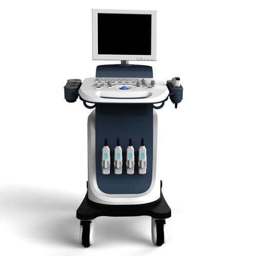 Ecógrafo con soporte - DC-6000  - Promed Technology - para ecografía polivalente / blanco y negro / doppler-color