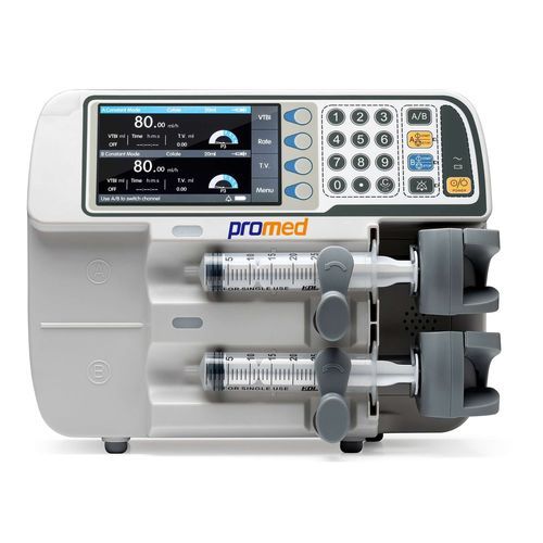 Bomba de jeringa para quimioterapia - SP-200 - Promed Technology - para la investigación / veterinaria / de 2 vías