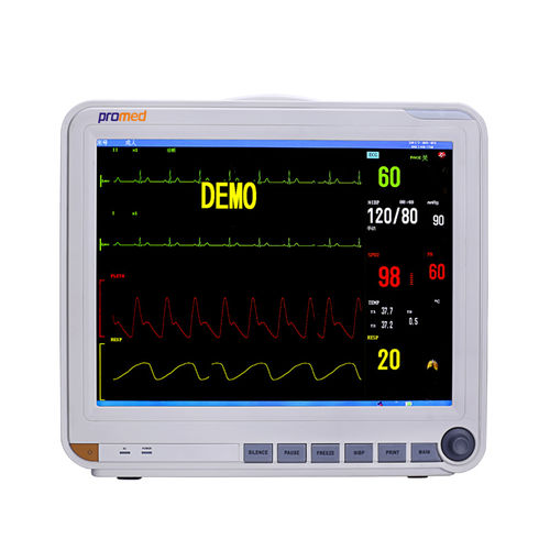 Monitor de paciente portátil - PM-15 - Promed Technology - ECG / RESP / SpO2