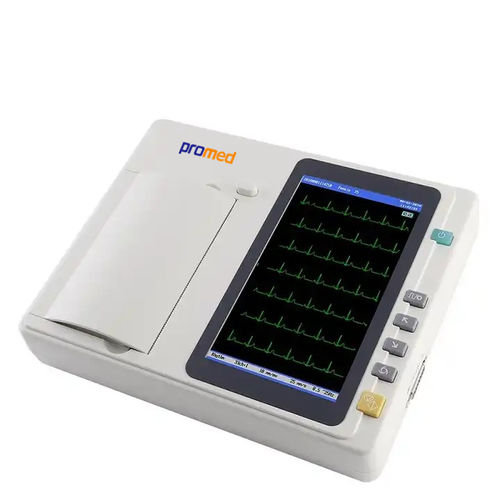 Electrocardiógrafo para diagnóstico en reposo - T6 plus - Promed Technology - 6 canales / digital / con impresora