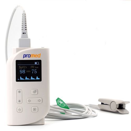 Pulsioxímetro portátil de mano - H3 - Promed Technology - médico / para hospital / pediátrico